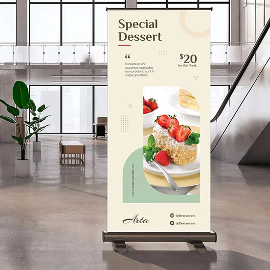 roll up pop up film flexible solutions for portable displays